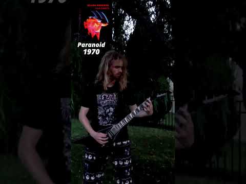 Black Sabbath - Electric Funeral Guitar Cover #shorts #metal #blacksabbath