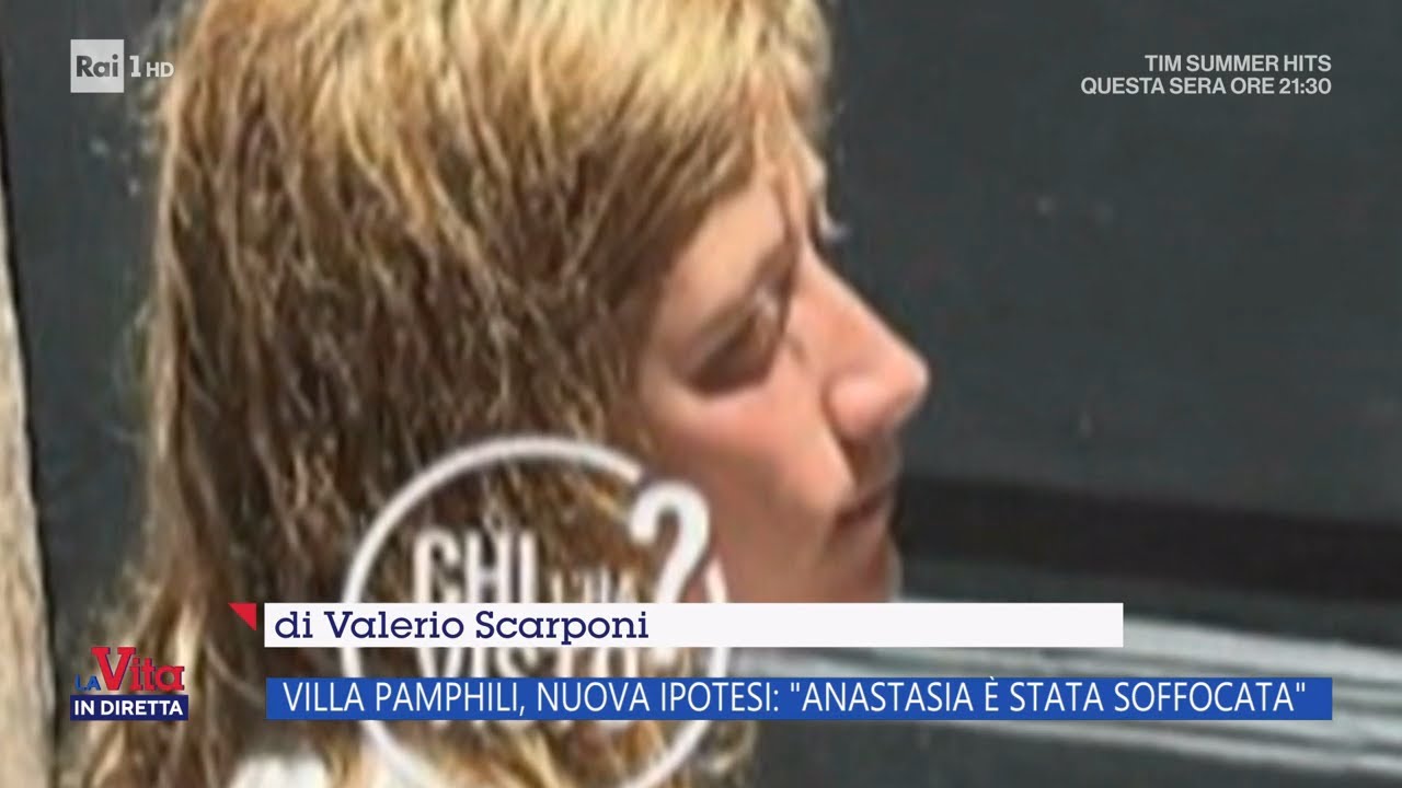 Villa Pamphili, il sospetto: Anastasia soffocata da Kaufmann? - La vita in diretta 20/06/2025