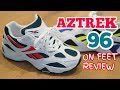 REEBOK AZTREK 96 Deep Teal - On Feet Review and Comparison with AZTREK 93