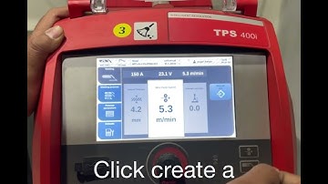 Fronius TPS/i Guide - How to create a new job. #FroniusOperatingGuide #fronius