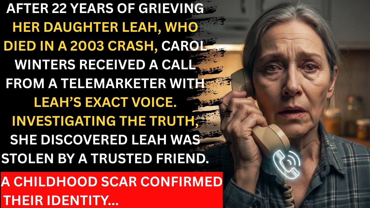 A Telemarketer Called Me… Her Voice Was My Daughter’s—The One Who Died in 2003