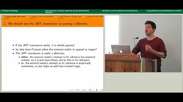 Intellectual Lecture - Naïve Perception, Cartesian Skepticism, & Putnam