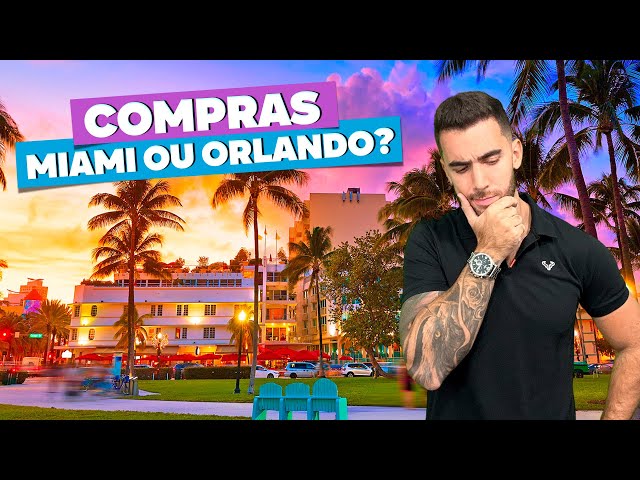 Miami ou Orlando: onde é mais barato comprar? - Vai pra Disney?