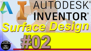 AutoDesk INVENTOR Surface Design 02 ( Grid )