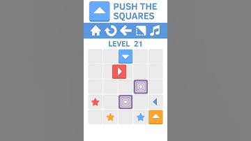 Push the Squares Walkthrough Level 21 answers