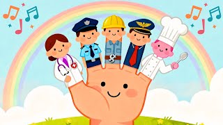 Parmak Ailesi Meslekleri Öğretiyor Doktor Parmak, Polis Parmak Eğitici Şarkı