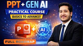 PowerPoint + AI Course Day 1 🚀 | Full Roadmap (Basics to Advanced) #powerpoint #ppt #ai #chatgpt