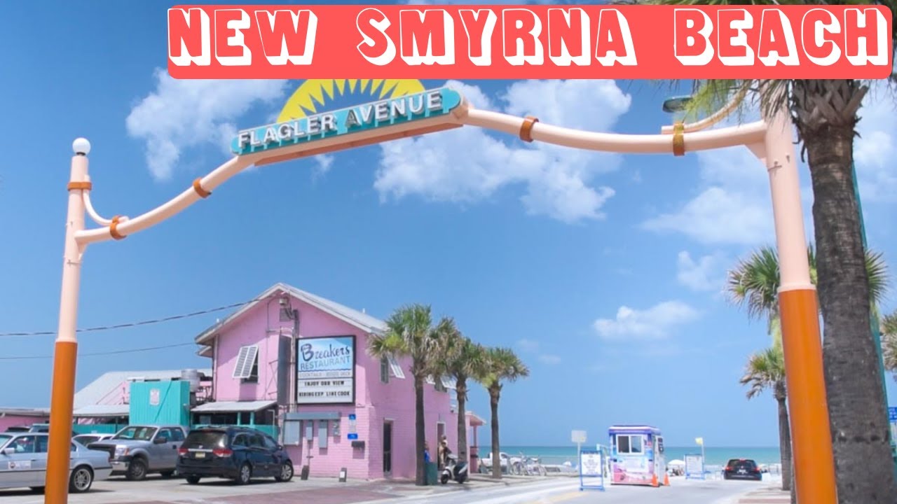 New Smyrna Beach Florida Driving Through New Smyrna Beach YouTube