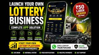 Launch Your Own Lottery App 🚀 | Complete Lottery App Demo with Admin Panel | Lottery App Development screenshot 5