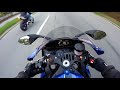 R1 and R1s vs 2018 gsxr1000 with cop chase!!