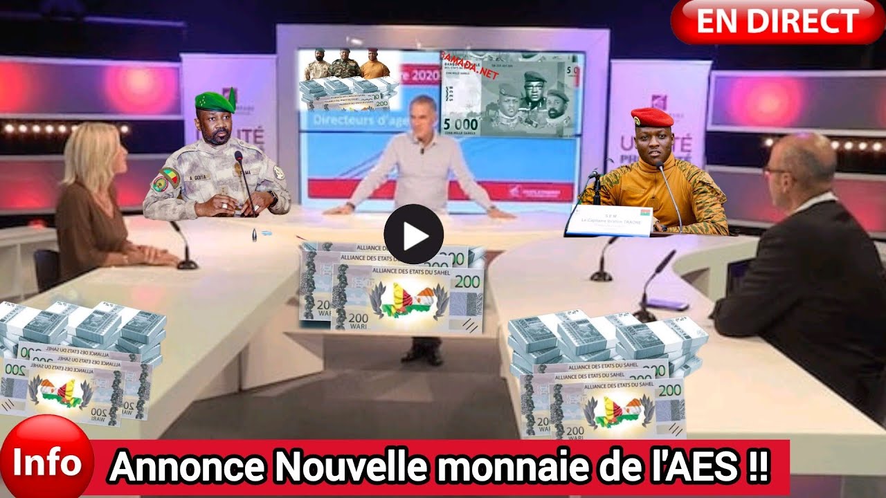Urgent⛔ L'AES Présente Sa Nouvelle Monnaie, Elle est Enfin là, Le Mali dit Tout ! 