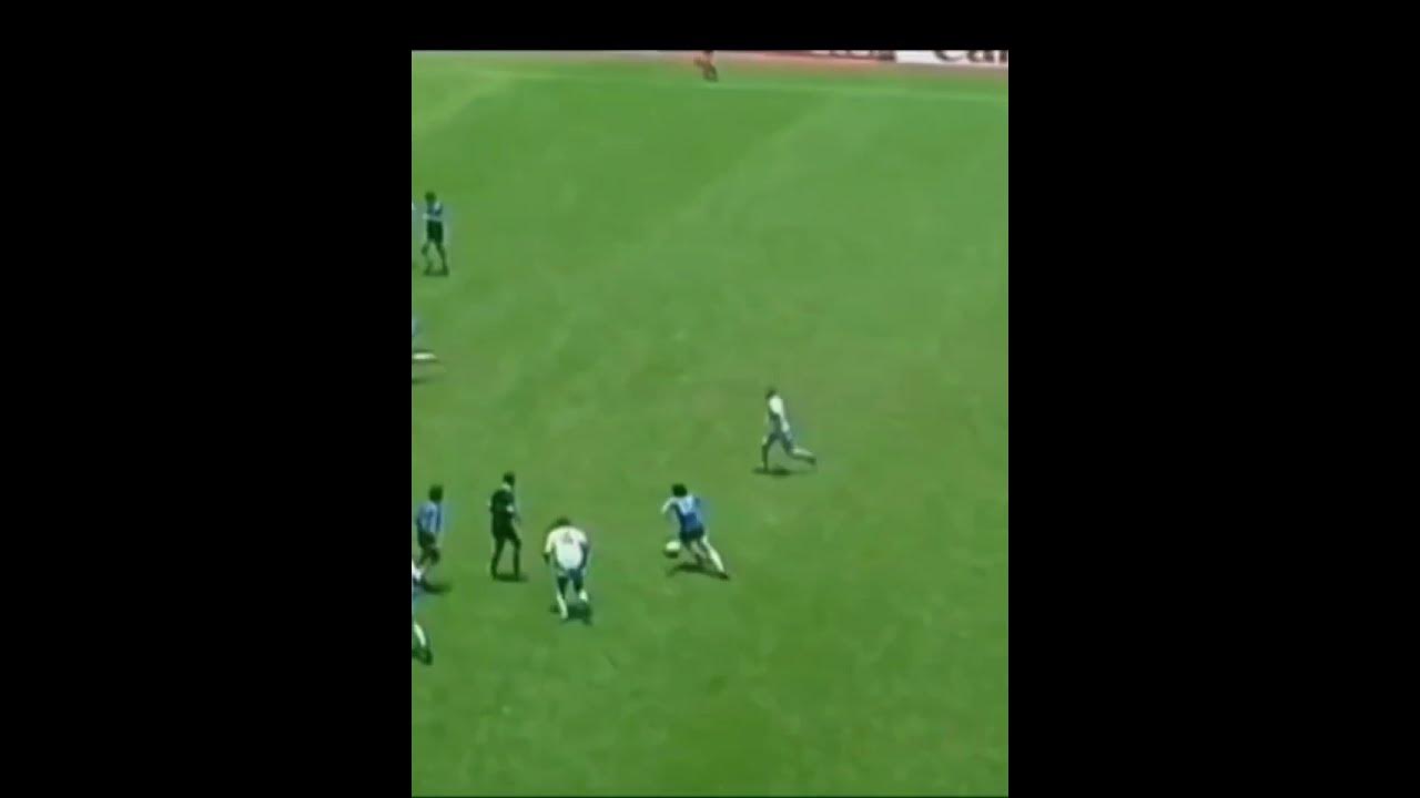 Maradona's "Hand Of God "Goal 1986 world cupshorts YouTube