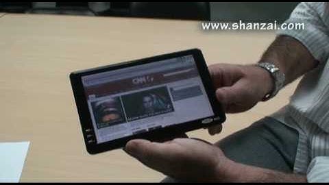 Android 2.1 Performance on the WiTS-A81 7 Inch Tablet