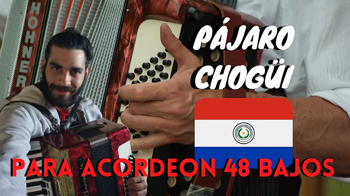 PAJARO CHOGI (POLKA PARAGUAYA) -  TUTORIAL ACORDEON