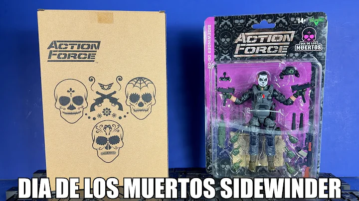 Valaverse Action Force SIDEWINDER Dia De Los Muertos Version Review