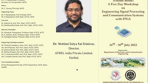 DAY 4 - Session 1---Workshop on Signal Processing Using FPGA