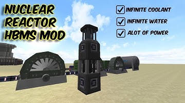"NUCLEAR REACTOR" in-Depth Tutorial | Everything you need to know about Nuclear Reactor in HBMs Mod