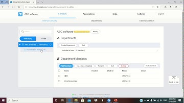 DingTalk Tutorial Video - Admin Panel ( DingTalk management Console )