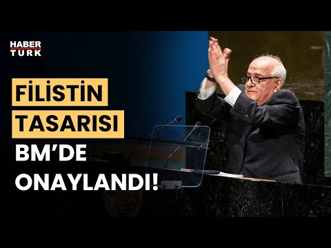 Son Dakika: Filistin'in tam üyeliği BM'de kabul edildi! Özcan Tikit yorumladı