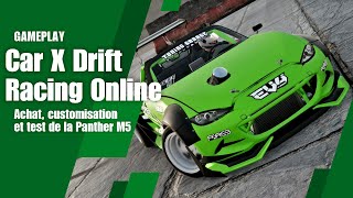 Car X Drift Racing Online - Achat, customisation et test de la Panther M5 (Xbox Series X)