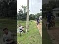 Pulled by the motorcycle😀😀 #viral #funny