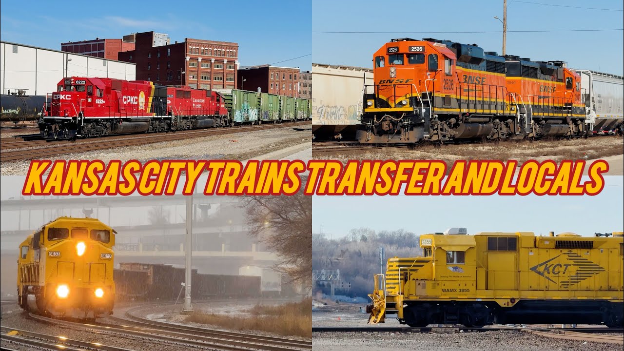 Kansas City Area Trains Transfers and Locals