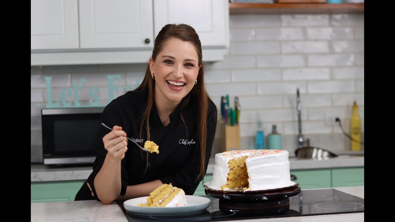 Chef Sophia - Queque clásico de vainilla