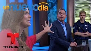 ¡Rashel Díaz llevó a Daniel Sarcos a Caso Cerrado! | Un Nuevo Día | Telemundo