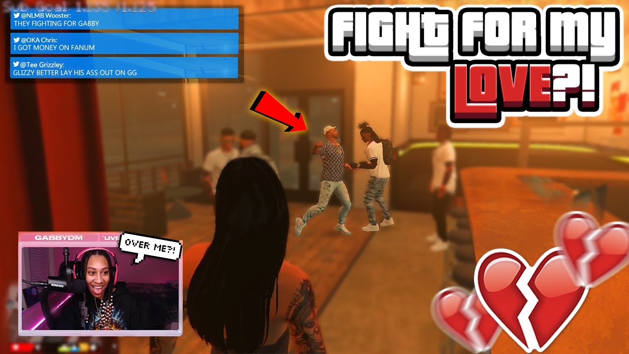 AMP Fanum Fights for MY LOVE...💔 (Grizzley World RP)