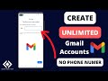 How to create UNLIMITED Gmail accounts without phone number verification-1,000  YouTube subscribers!