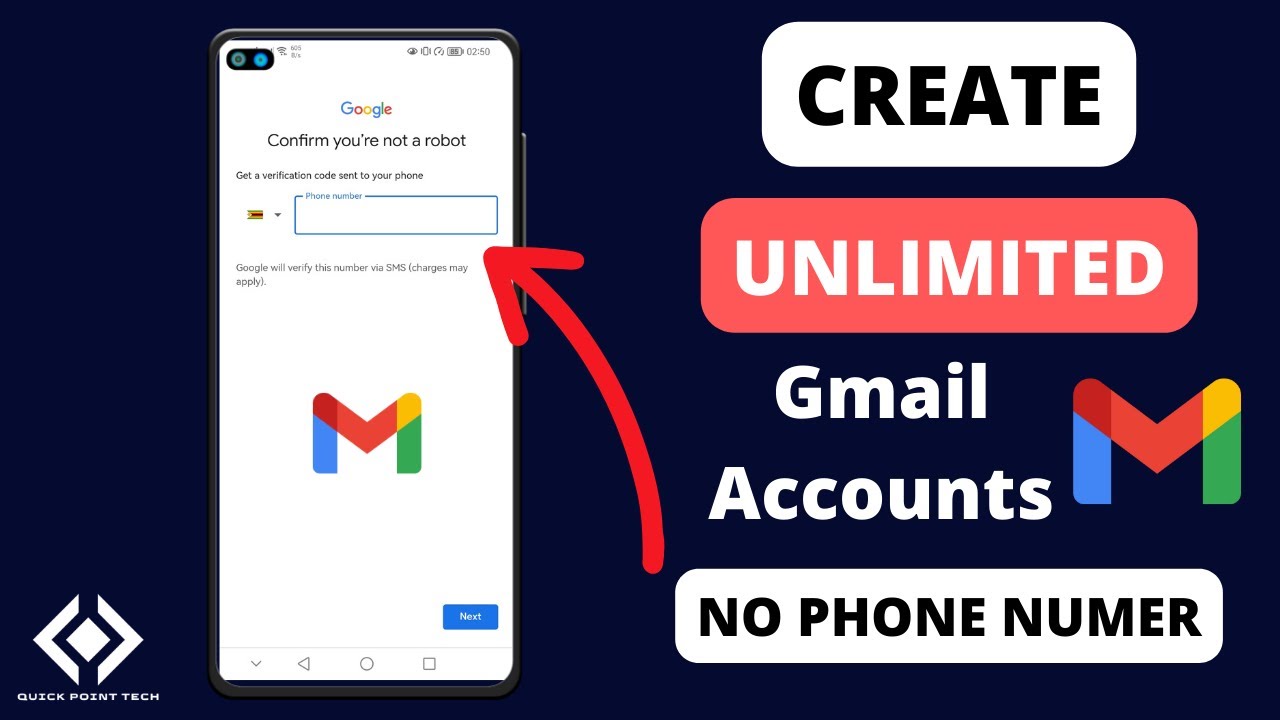 How to create UNLIMITED Gmail accounts without phone number verification 1000 YouTube subscribers