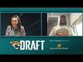 Javon Foster Reacts to Being Drafted 114th Overall | Jacksonville Jaguars