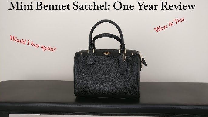 Coach Mini Bennett Satchel - Affordable LV Speedy Alternative