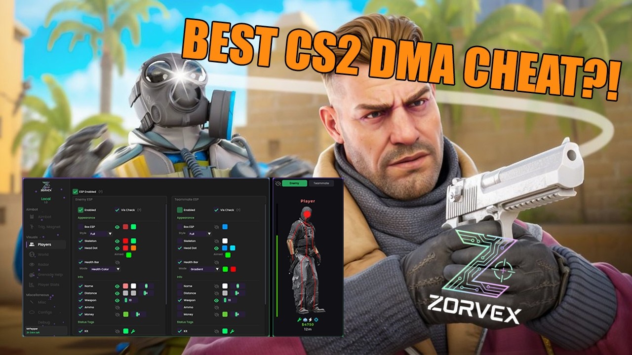 CS2 DMA Cheat gameplay video 2