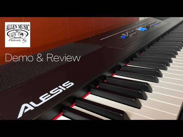 Alesis Recital Pro (Review: 88 Hammer Action Fully Weighted Keys.) Demo by  Seth E Brown 
