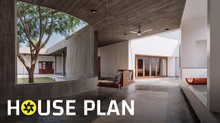 A Formless Home With Multiple Courtyards Redefines Luxury (Home Tour).