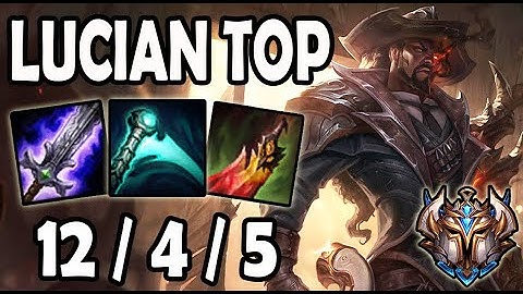 Lucian TOP vs Fiora [ T1 Roach ] Lol Challenger Korea
