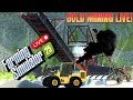FS25 | SURPRISE GOLD MINING W/POPS!