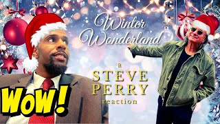 STEVE PERRY (Reaction!!) | Winter Wonderland | Maybe This Year