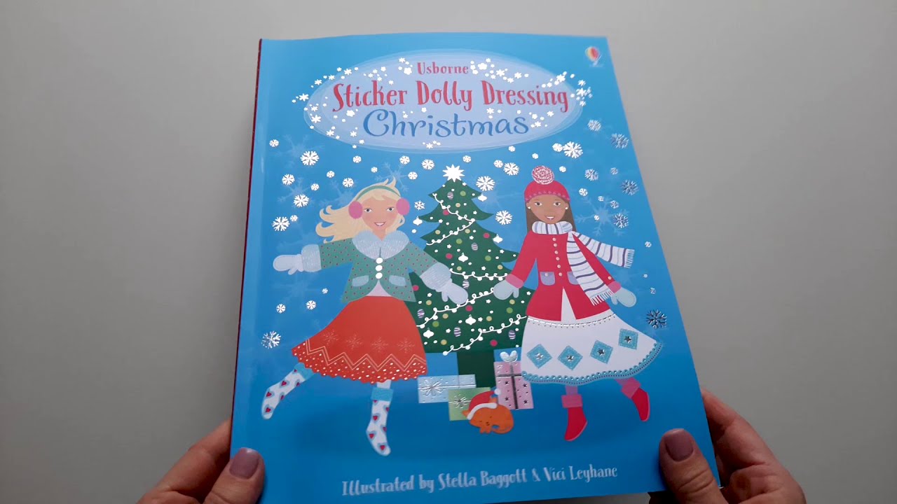Little Sticker Dolly Dressing Christmas With over 200 reusable Stickers