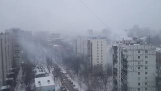 Горит кадетский корпус Москва Горит кадетский корпус Москва