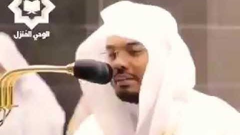 (إن تعذبهم فإنهم عبادك وإن تغفر لهم فإنك انت العزيز الحكيم) تلاوه خاشعة د. ياسر الدوسري