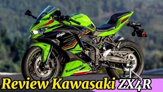 รีวิว Kawasaki ZX4R 2023 ที่ Kawasaki Motorhoalic ตากสิน24 | เสียงเร้า จอสวย