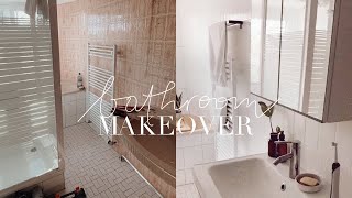 BATHROOM MAKEOVER | Neuer Fliesenlack, Deko & Roomtour