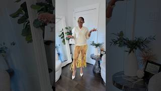 Yellow In The Winter Dinner Outfit