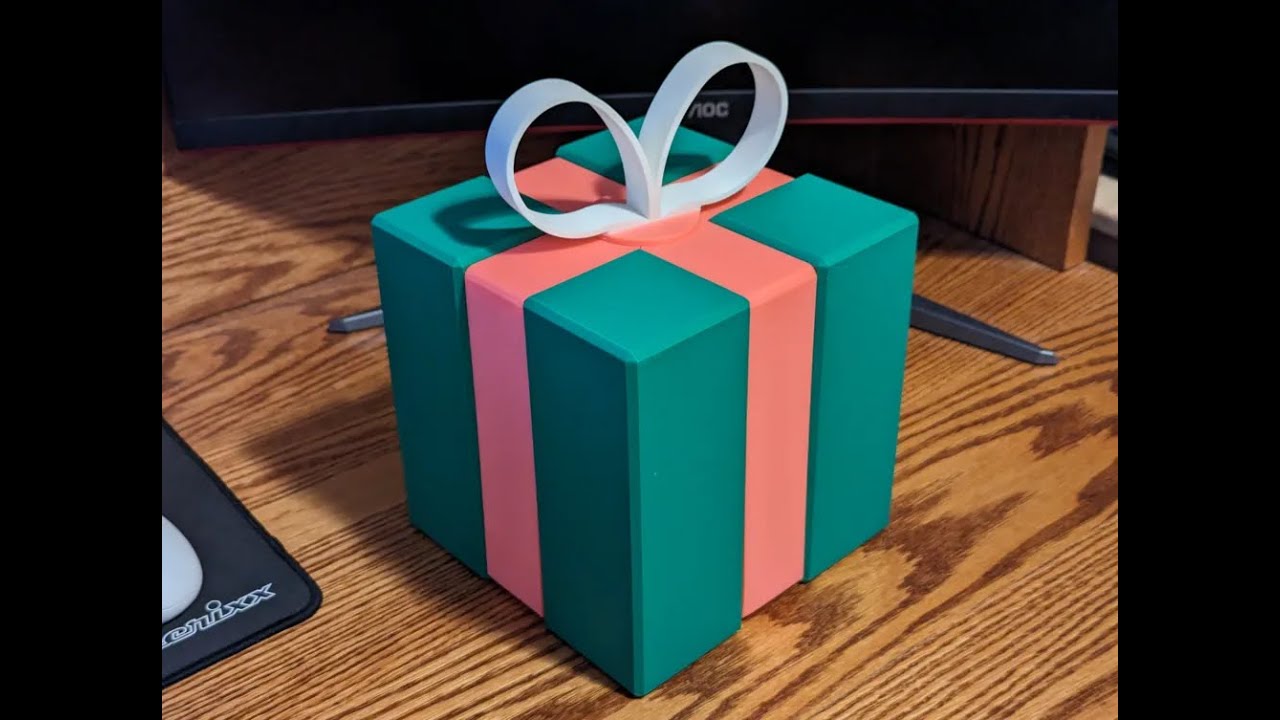 BambuLab H2D | Live 3D Printing | Gift Box w/ 120 screws - YouTube