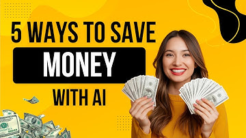 5 ways to save money: AI tips