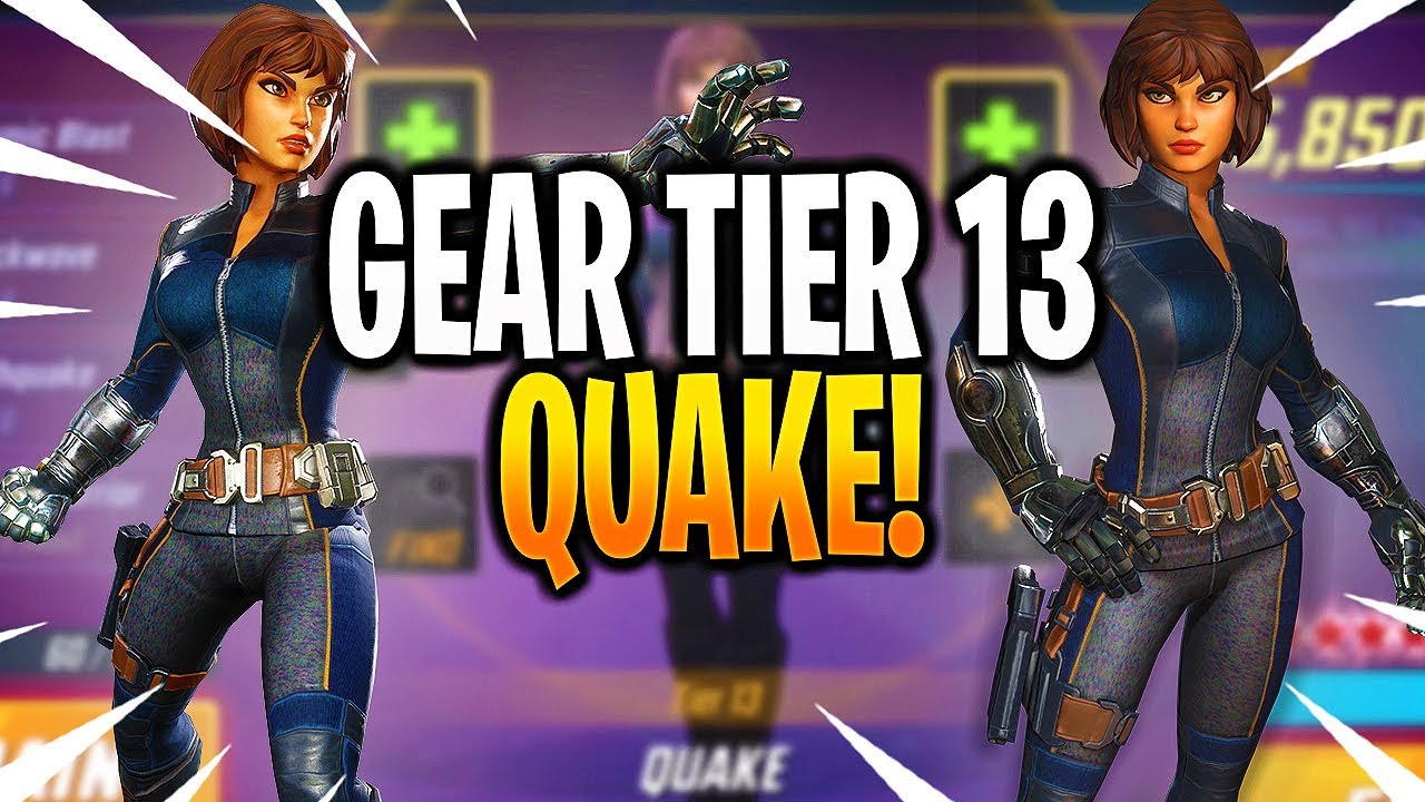*NEW* G13 QUAKE SHOWCASE & GAMEPLAY! MARVEL Strike Force MSF YouTube