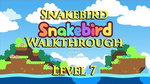 Snakebird Walkthrough - Level 7