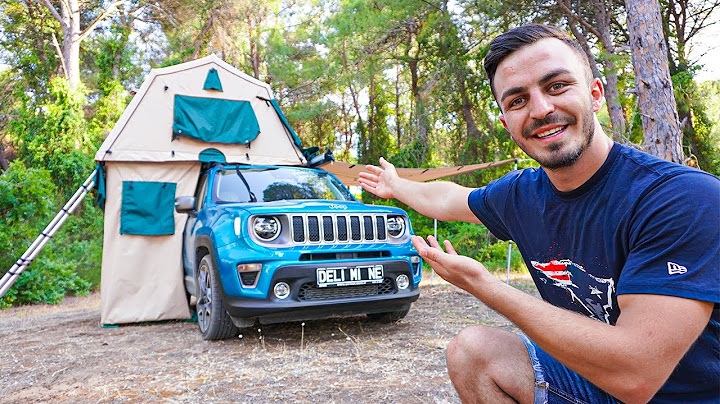 ARABAMI EVE ÇEVİRDİM!! (KAMP YAPMAK)